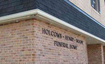 Holcomb Henry Boom Funeral