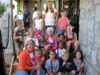 Roxy and a small portion of the many 'daycare kids'