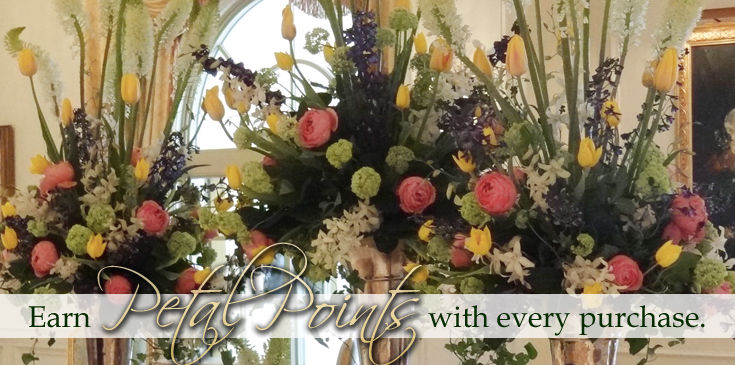 Reward yourself for buying flowers.