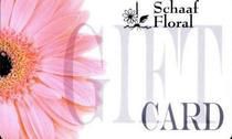 "Schaaf Floral Gift Card"