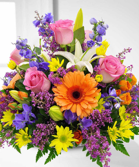 Variety of Summer Flowers Bouquet