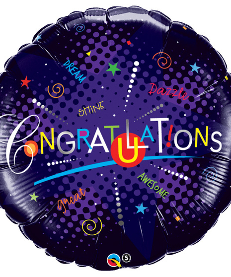 Congratulations Mylar Balloon