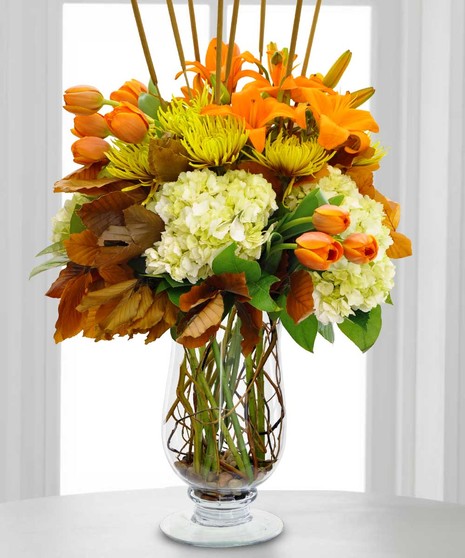 Premium Fall Floral Arrangement