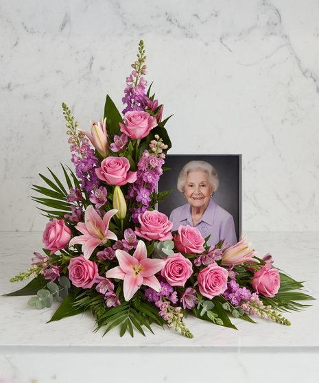 Lavender Eventide Memento Display