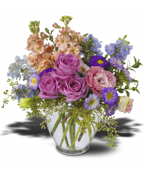 Pastel Colored Floral Arrangement