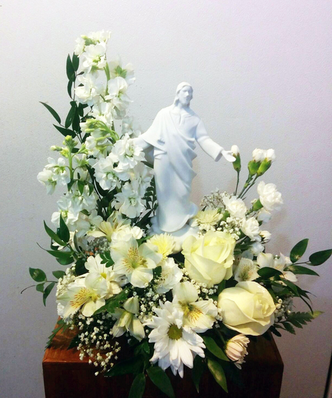 Jesus Floral Arrangement