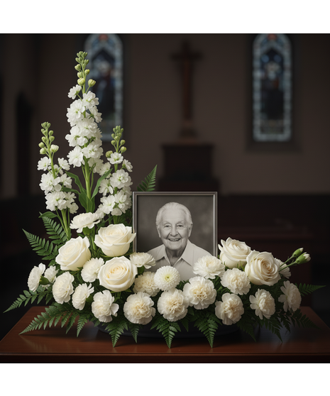 Pure White Memento Display