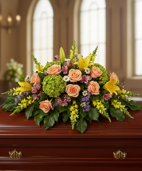 Flowers For The Casket