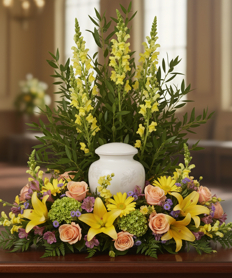 Vibrant Memories Urn Surround