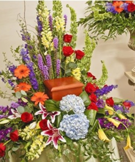 Colorful Sympathy Piece