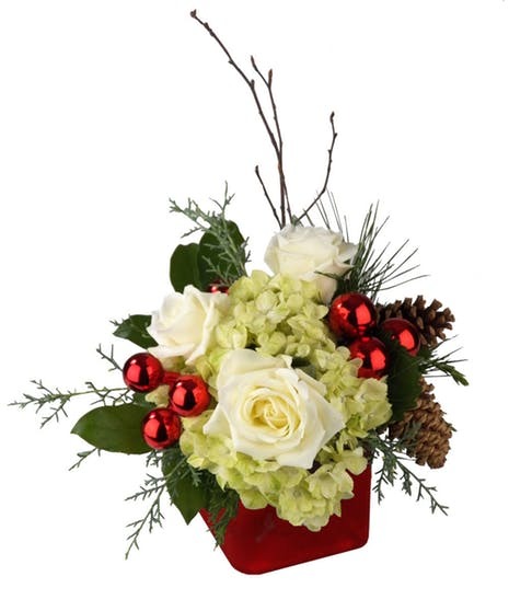 Dazzling Winter Wonderland Flower Arrangement - Send to The City of Happy  Homes, Mt Vernon, NY Today!