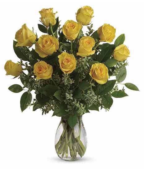 Classic Yellow Roses