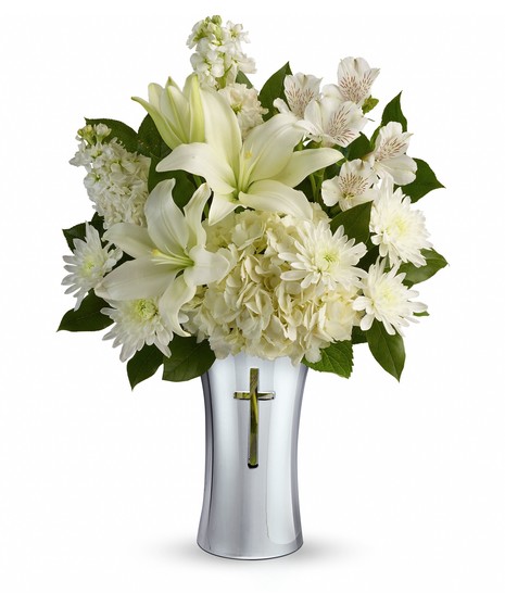 Shining Cross Vase