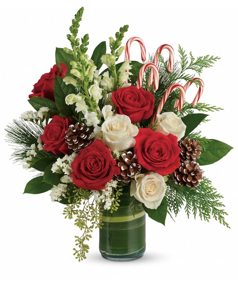 Festive Pines Bouquet