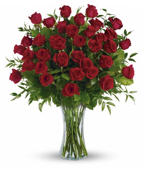 36 Red Roses Arranged