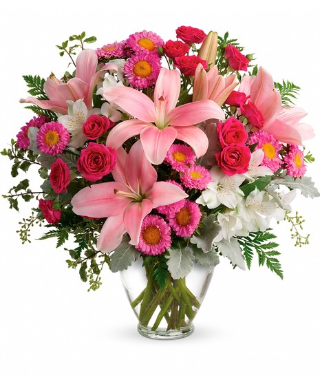 The Blushing Bouquet