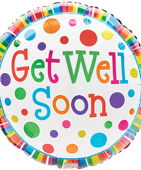 Get Well Soon Mylar Balloon